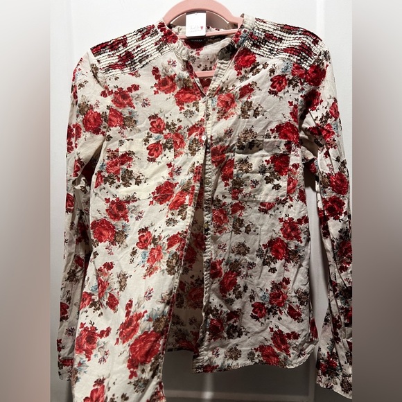 Zara EUC button down shirt size S - Picture 2 of 7